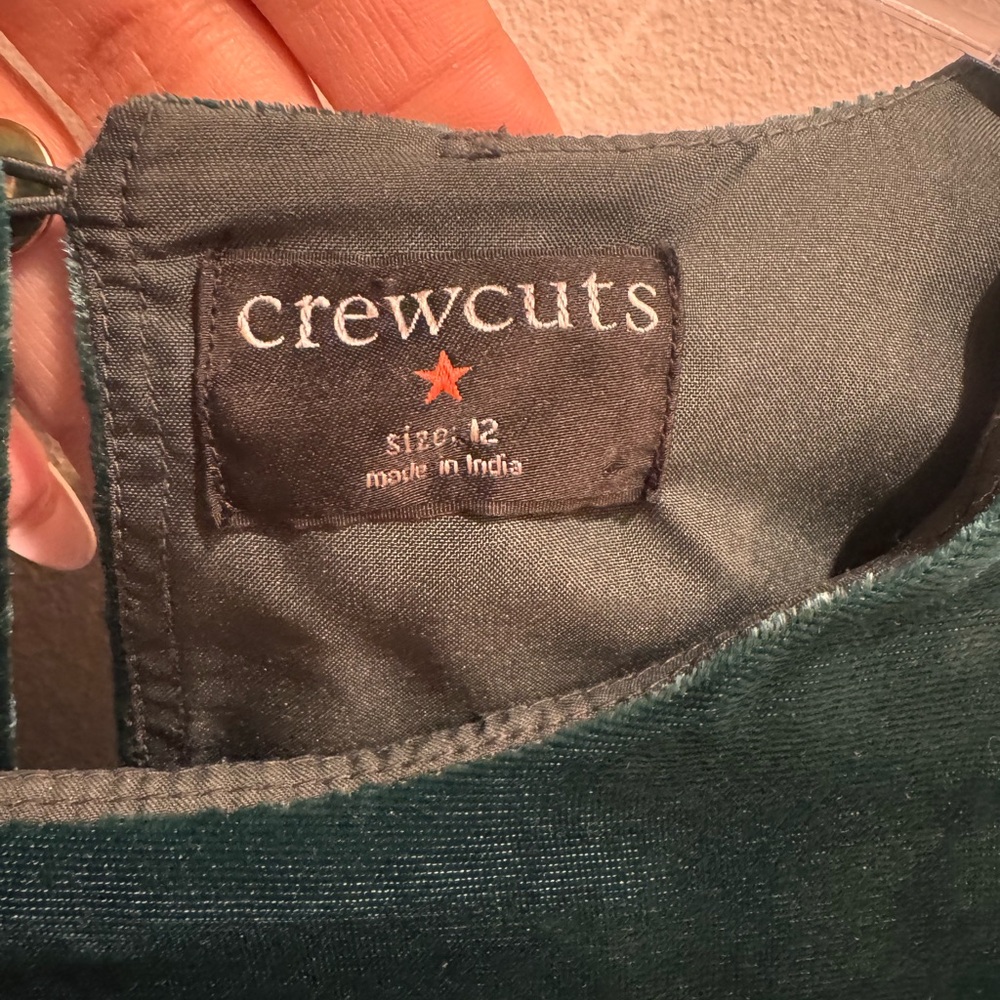 Crew Cuts Smocked Velvet Dress - Picture 4 of 7